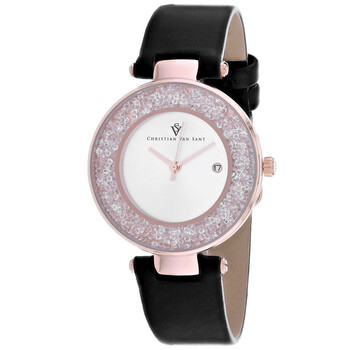 Dazzle Quartz Silver Dial Watch CV1224