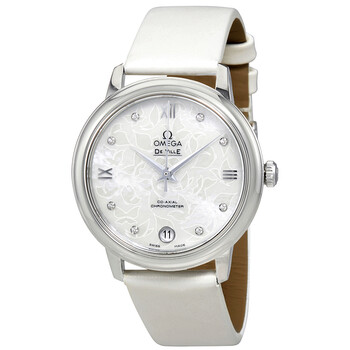 DeVille Prestige Mother of Pearl Butterfly Dial  Watch 424.12.33.20.55.001