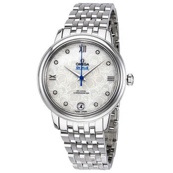 De Ville Automatic White Dial Watch 424.10.33.20.55.004