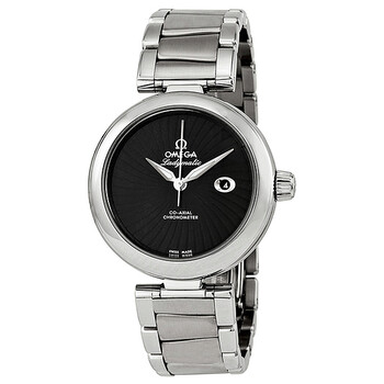 De Ville Ladymatic Automatic Black Dial Stainless Steel Watch  425.30.34.20.01.001