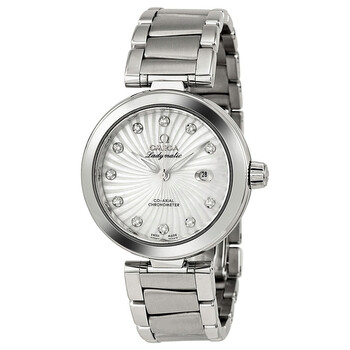 De Ville Ladymatic Automatic Diamond Mother of Pearl Watch 425.33.34.20.55.001