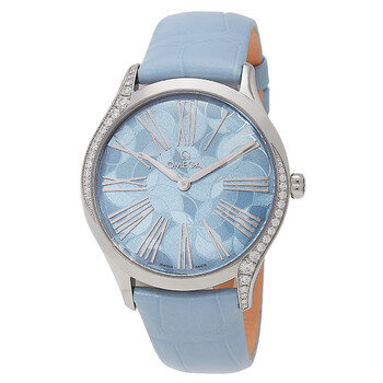 De Ville Mini Tresor Quartz Blue Dial Watch 428.18.36.60.03.002