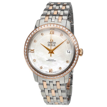 De Ville Mother of Pearl Diamond Dial Watch 424.25.33.20.55.002