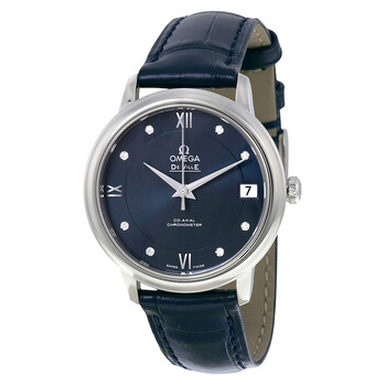 De Ville Prestige Automatic Blue Diamond Dial Watch