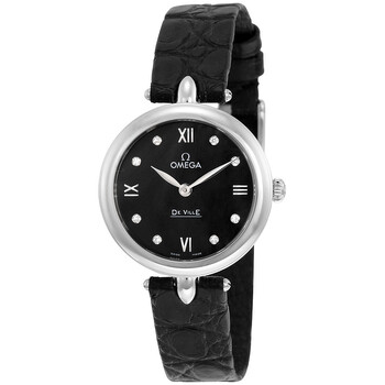 De Ville Prestige Black Dial Watch 424.13.27.60.51.001