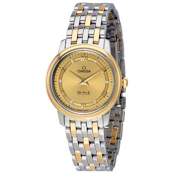 De Ville Prestige Champagne Dial Watch 424.20.27.60.58.003