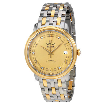 De Ville Prestige Champagne Dial Watch 424.20.37.20.58.002