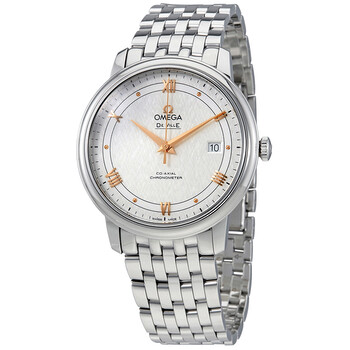 De Ville Prestige CoAxial Silver Dial Watch 424.10.40.20.02.004