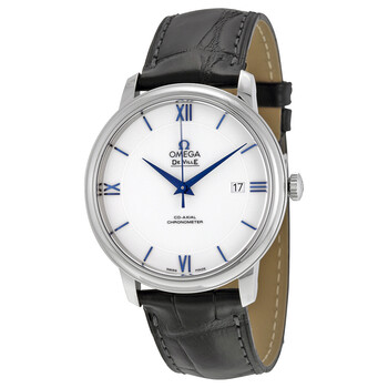 De Ville Prestige CoAxial White Dial Watch