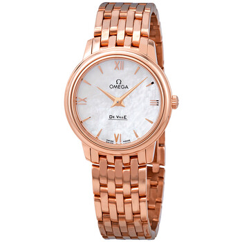 De Ville Prestige Quartz Mother of Pearl Dial Watch 424.50.27.60.05.002