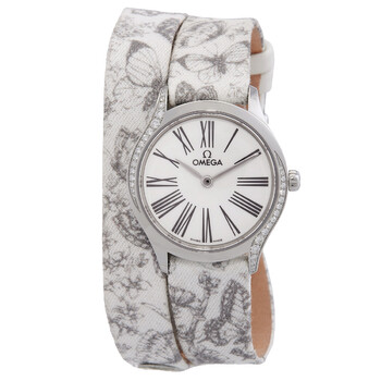 De Ville Quartz Diamond White Dial Watch 428.17.26.60.04.002