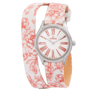 De Ville Quartz Diamond White Dial Watch 428.17.26.60.04.003