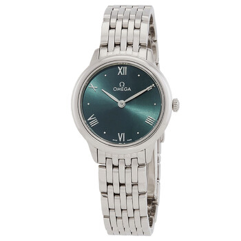 De Ville Quartz Green Dial Watch 434.10.28.60.10.001
