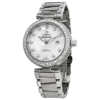 De Villle Ladymatic Mother of Pearl Dial Stainless Steel Watch 425.35.34.20.55.002