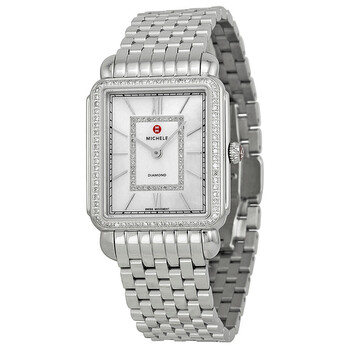 Deco II Mother of Pearl Diamond Watch MWW06X000001