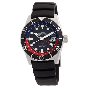 Deepwater Reef Quartz Black Dial Watch TW2W75000
