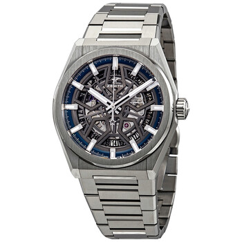 Defy Classic Automatic Skeletal Dial Titanium Watch 95.9000.67078.M9000