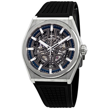Defy Classic Automatic Skeletal Dial Titanium Watch 95.9000.67078.R782