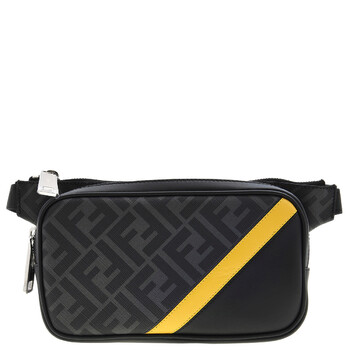 Diagonal FF Logo Compact Belt Bag