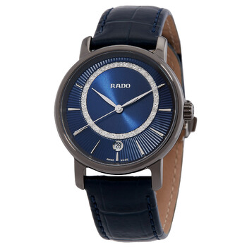 Diamaster Quartz Blue Dial Watch R14064725