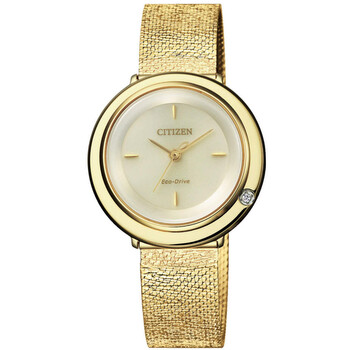 Diamond Champagne Dial Watch EM064287P