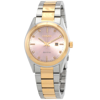 Diamond Pink Dial Watch EW270658X