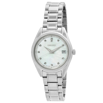 Diamond Quartz Mother of Pearl Dial Watch SUR579P1