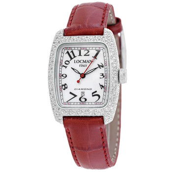 Diamond Quartz Watch 485MOPBK2DCRD