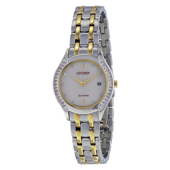 Diamond White Dial Twotone Watch GA106456A