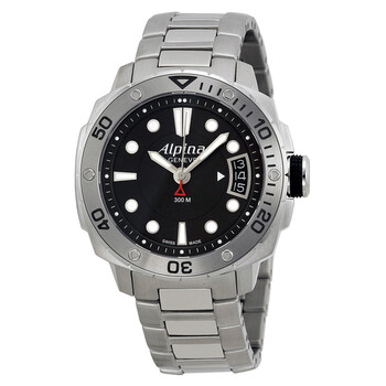 Diver 300 Lady Black Dial Stainless Steel Watch 240LB3V6B