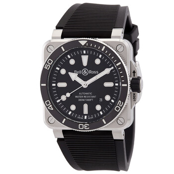 Diver Automatic Black Dial Watch BR03ADBLSTSRB