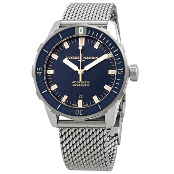 Diver Automatic Blue Dial Watch 81631757MIL93