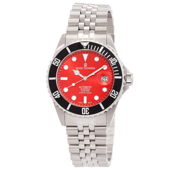 Diver Automatic Red Dial Watch