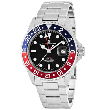 Diver Black Dial Pepsi Bezel Watch