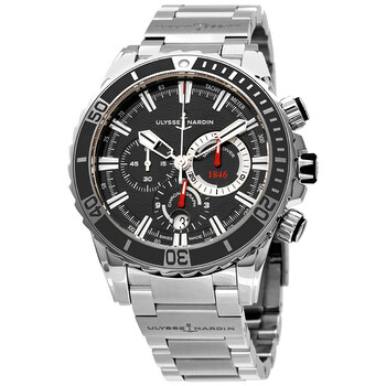 Diver Chronograph Automatic Black Dial Watch 15031517M92