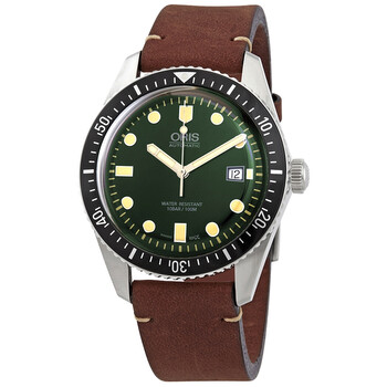 Divers Automatic Green Dial Watch 01 733 7720 405707 5 21