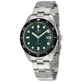 Divers Automatic Green Dial Watch 01 733 7720 405707 8 21