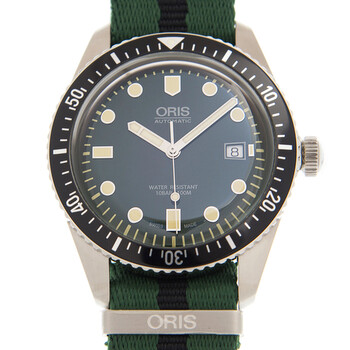 Divers SixtyFive Automatic Green Dial Watch 733 7720 4057 5 21 25FC