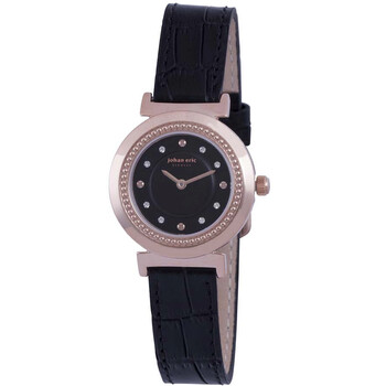 Djursland Black Dial Watch JE120009007