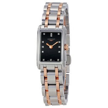 DolceVita Black Dial Diamond Watch L52585577