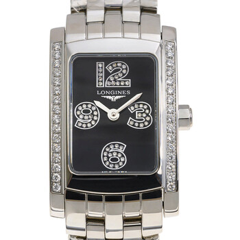 Dolce Vita Quartz Diamond Black Dial Watch L5.155.0.58.6