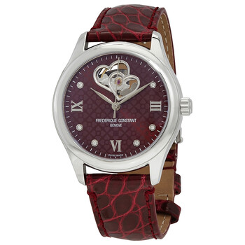 Double Heart Beat Automatic Diamond Watch FC310BRGDHB3B6