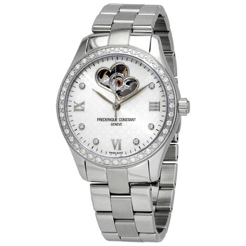 Double Heart Beat Automatic Diamond Watch FC310WDHB3BD6B