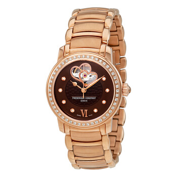 Double Heart Beat Brown Dial Automatic FC310CDHB2PD4B