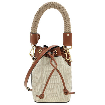 Drawstring Cross Body Bucket Bag