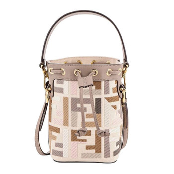 Drawstring Cross Body Bucket Bag