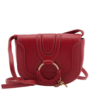 Dreamy Red Hana Leather Shoulder Bag