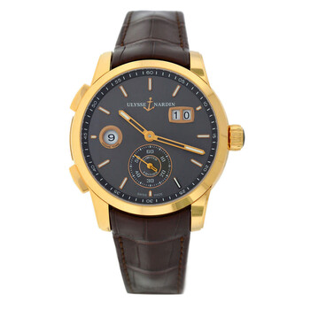 Dual Time 3346126BG Automatic Brown Dial Watch 3346126LEBQ