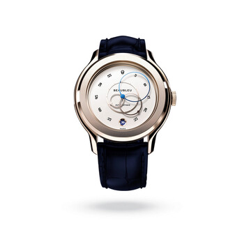 Ecce Lys Automatic Rose Gold Dial Watch BBLYSBlue
