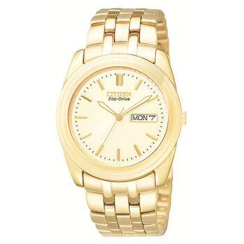 EcoDrive 180 GoldTone Steel Watch BM822256P